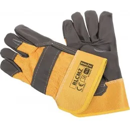 Rękawice ochronne RLCMŻ wzmacniane skórą